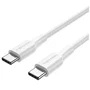 Vention Cable USB-C a USB-C 2.0 60W Blanco 0.5m TAXWD